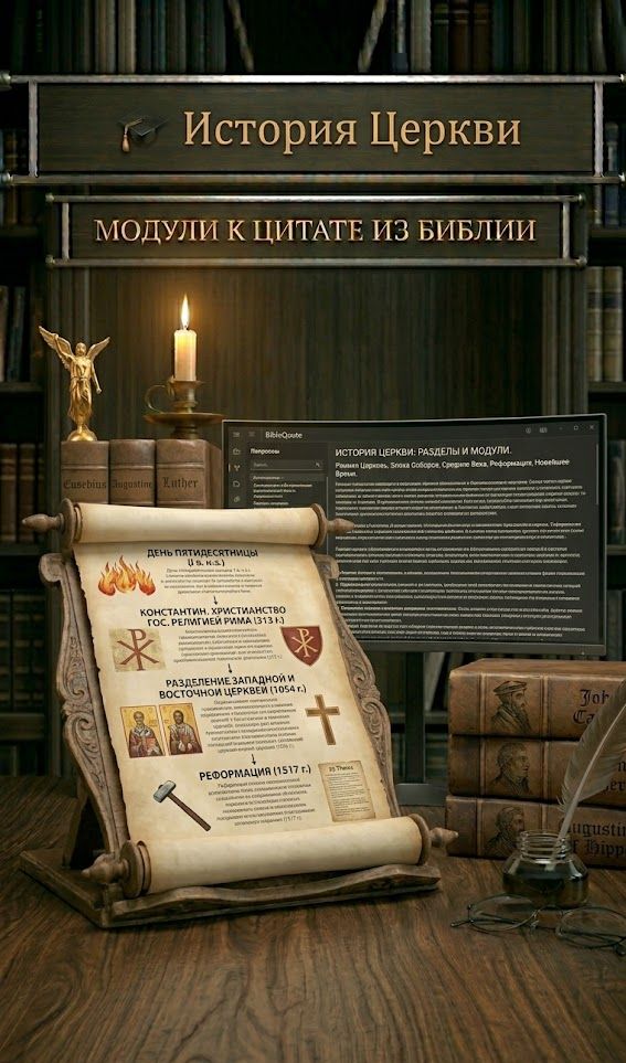 История церкви — модули для Цитаты из Библии