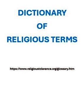 Dictionary of Religious Terms
