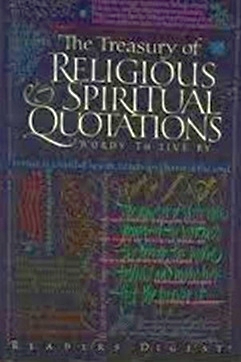Rebecca Davis and Susan Mesner - Treasury of Religious and Spiritual Quotations: Words to Live by