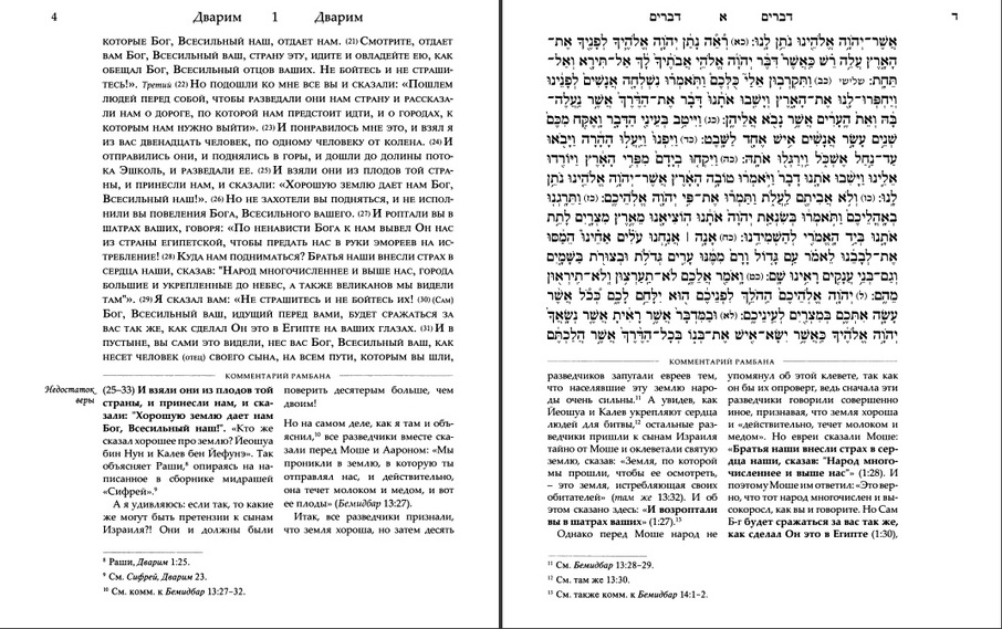 Тора с комментариями Рамбана - Дварим