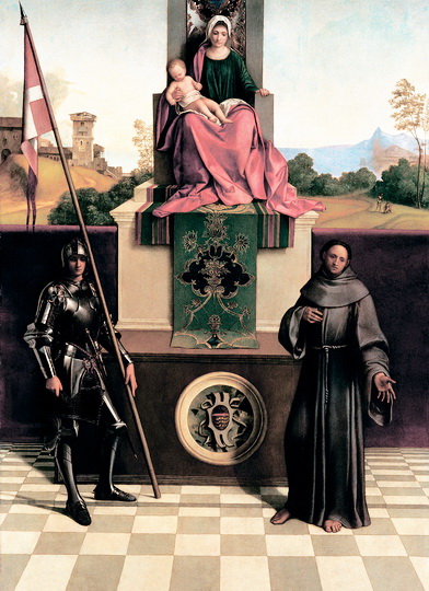 Джорджоне. Мадонна Кастельфранко. ок. 1504. Кастельфранко-Венето, Венеция