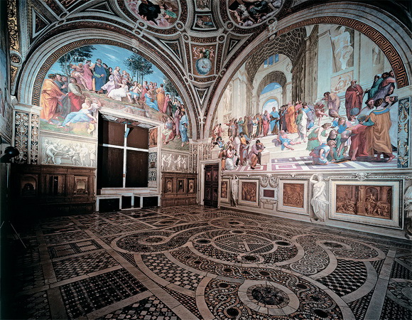 Рафаэль Интерьер станца делла Сеньятура