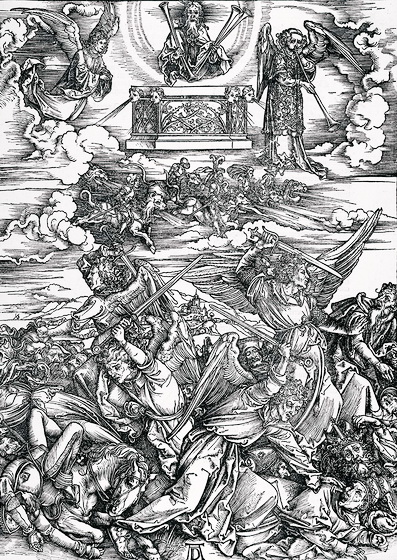 Дюрер Апокалипсис. Четыре ангела Смерти