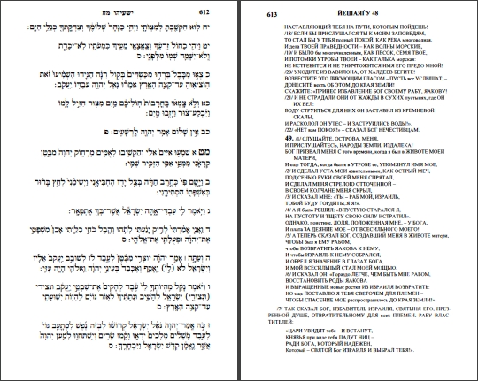 Пророки - Невиим - Танах - С переводом на русский язык - Шамир - Брис Аврогом