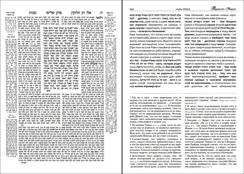 Вавилонский Талмуд - С пояснениями и комментариями - Трактат «Макот»
