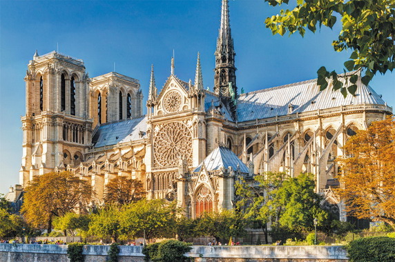 Собор Парижской Богоматери (Нотр-Дам-де-Пари), Франция