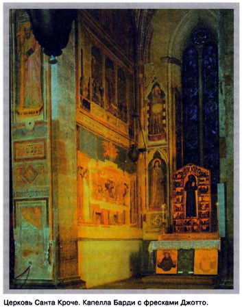 Капелла барди с фресками Джотто