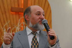 Франчук в церкви