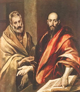 Эль Греко Апостолы петр и Павел