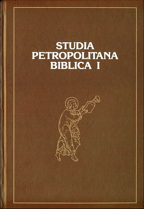 Studia Petropolitana Biblica I