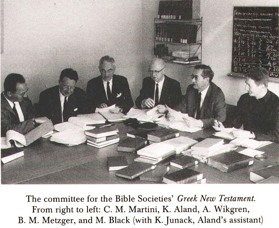 Редакционного комитета по изданию Греческого Нового Завета